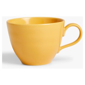 John Lewis Fluted Mustard Mug