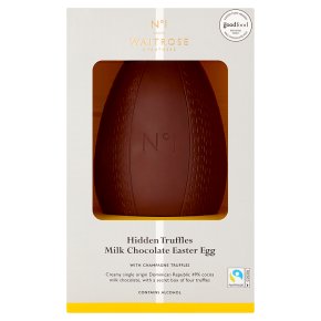 No.1 Milk Chocolate with Champagne Truffles Easter Egg