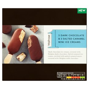 No.1 Dark Chocolate & Salted Caramel Ice Creams