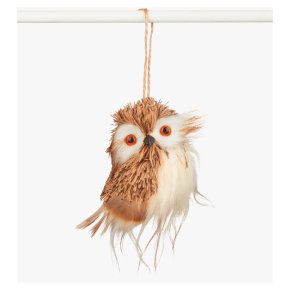 John Lewis Fluffy Brown Owl Dec