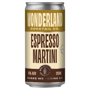 Wonderland Cocktail Co. Espresso Martini