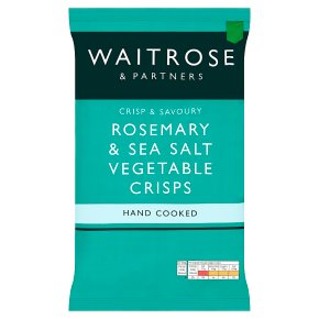 Waitrose Rosemary & Sea Salt Vegetable Crisps