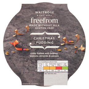 Waitrose Free From Christmas Pudding