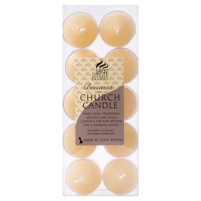 Shearer Beeswax Church Candles (10 per pack)