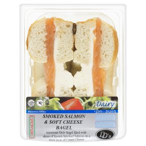 DDs Ksh Smkd Salmon Cr Cheese Bagel
