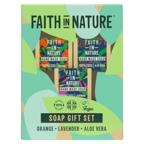 Faith In Nature Nature Soap Trio