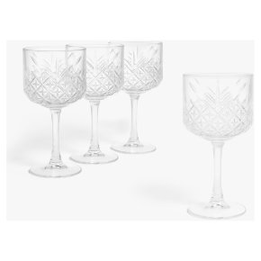 John Lewis Luxe Gin Glasses 500ml