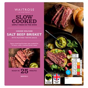 Waitrose SC Salt Beef w Mustard Sauce