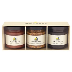 Waitrose Mustard, Marmalade & Tomato Chutney