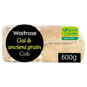 Waitrose Oat & Ancient Grain Cob Loaf