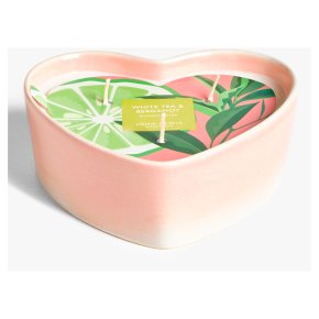 John Lewis Ceramic Heart Votive