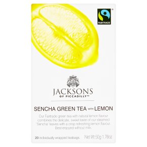 Jacksons Sencha Green Tea with Lemon 20 Tea Bags