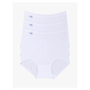 Sloggi 3 pack maxi briefs white