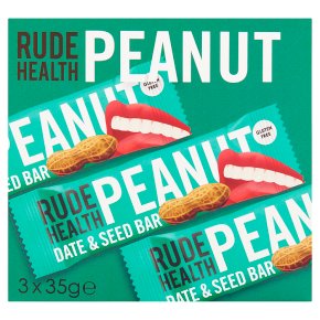 Rude Health Date & Seed Bars Peanut