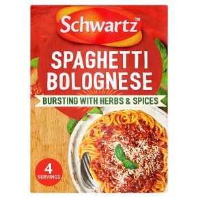 Schwartz Recipe Mix Spaghetti Bolognese