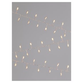 John Lewis 100 Silver Wire Lights