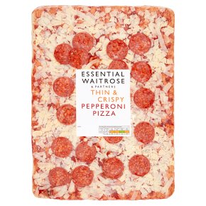 essential Waitrose Pepperoni Pizza