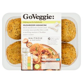 GoVeggie: Vegetarian Mushroom Arancini