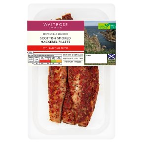Waitrose Hot Smoked Mackerel with Sweet Red Pepper