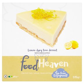 Food Heaven Lemon Dairy Free Cheesecake
