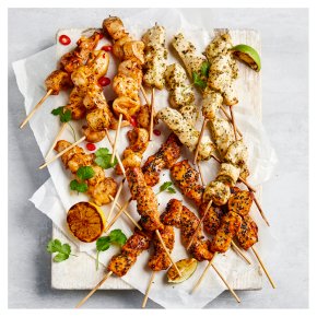 Chicken Kebab Selection, 24 pieces