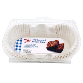 Tala siliconised 1lb loaf liners
