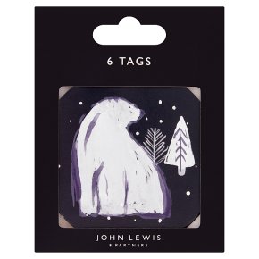 John Lewis Polar Bear Tags