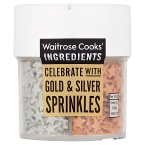 Cooks' Ingredients Gold Silver Sprinkle