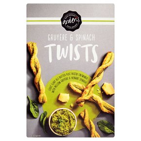 Arden's Gruyère & Spinach Twists