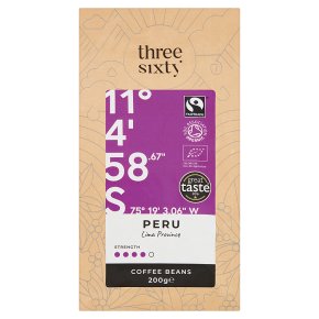 Three Sixty Peru Coffee Beans