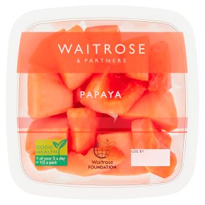 Waitrose Papaya Chunks