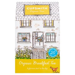 Cupsmith Organic Breakfast Tea 20s