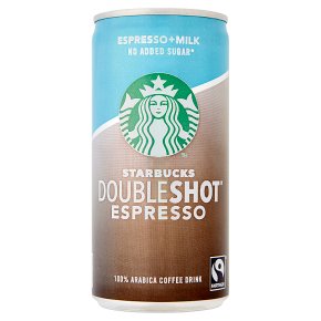 Starbucks Doubleshot Espresso No Added Sugar