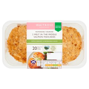 Waitrose Salmon, Rocket & Watercress Fishcakes