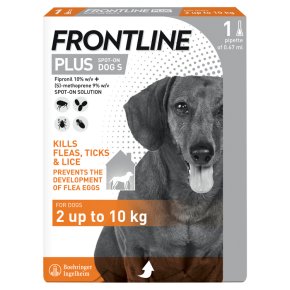 Frontline Plus Spot On Dog Small 2kg 10kg Waitrose Partners