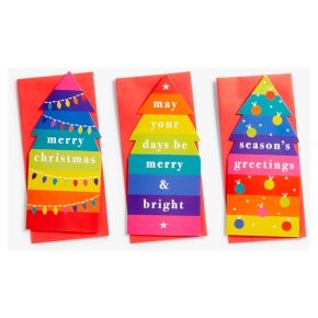 John Lewis Rainbow Trees 24pk