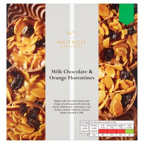 No.1 Milk Chocolate & Orange Florentines