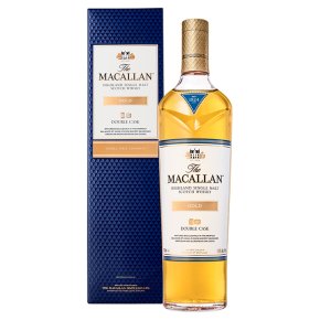 The Macallan Double Cask Gold Single Malt Whisky Speyside Scotland Waitrose Partners