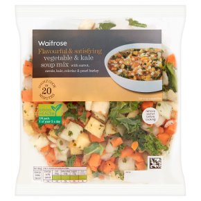 Waitrose Root Vegetable & Kale Soup Mix