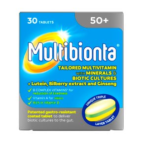 Multibionta 50+ Tablets