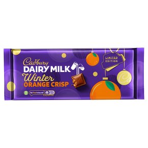 Cadbury Dairy Milk Winter Orange Crisp