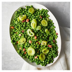 Petit Pois with Leeks & Pancetta