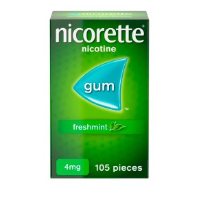 Nicorette Freshmint 4mg Nicotine Gum
