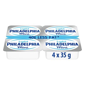 Philadelphia Light Mini Soft Cheese Tubs