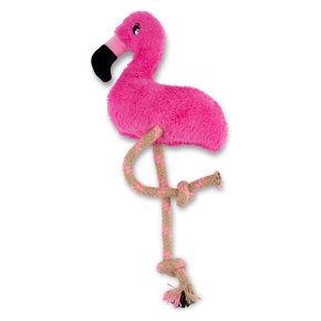 Beco Recycled Dog Toy Fernando the Flamingo