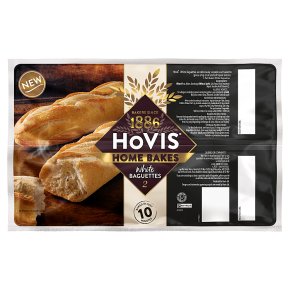 Hovis 1886 Home Bakes White Bagettes