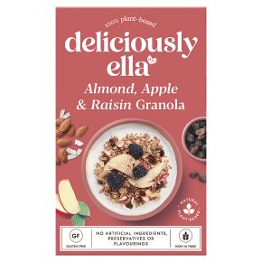 Deliciously Ella Gluten Free & Vegan Almond Apple & Raisin Granola