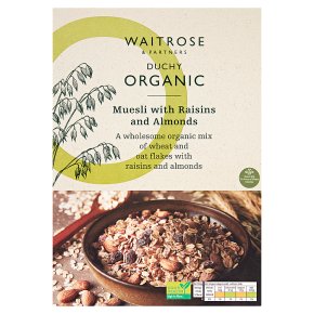 Duchy Organic Muesli with Raisins & Almonds 750g