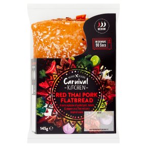 Carnival Kitchen Red Thai Pork Flatbread