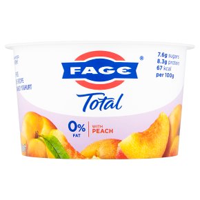 FAGE Total 0% Fat Free Yoghurt with Peach